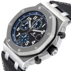 Royal Oak Offshore Svart/Läder Ø42 mm