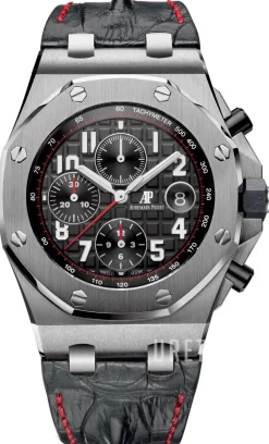 Royal Oak Offshore Svart/Läder Ø42 mm