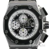 Royal Oak Offshore Svart/Läder Ø42 mm
