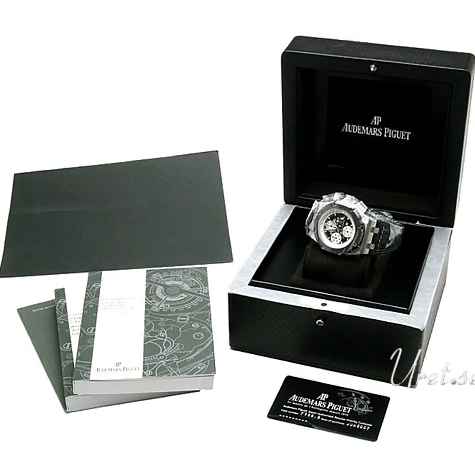 Royal Oak Offshore Svart/Läder Ø42 mm