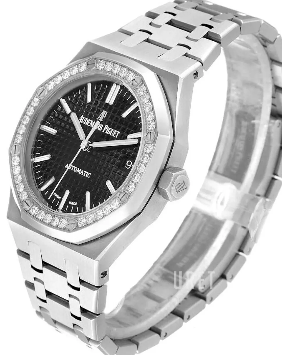 Royal Oak Svart/Stål Ø37 mm