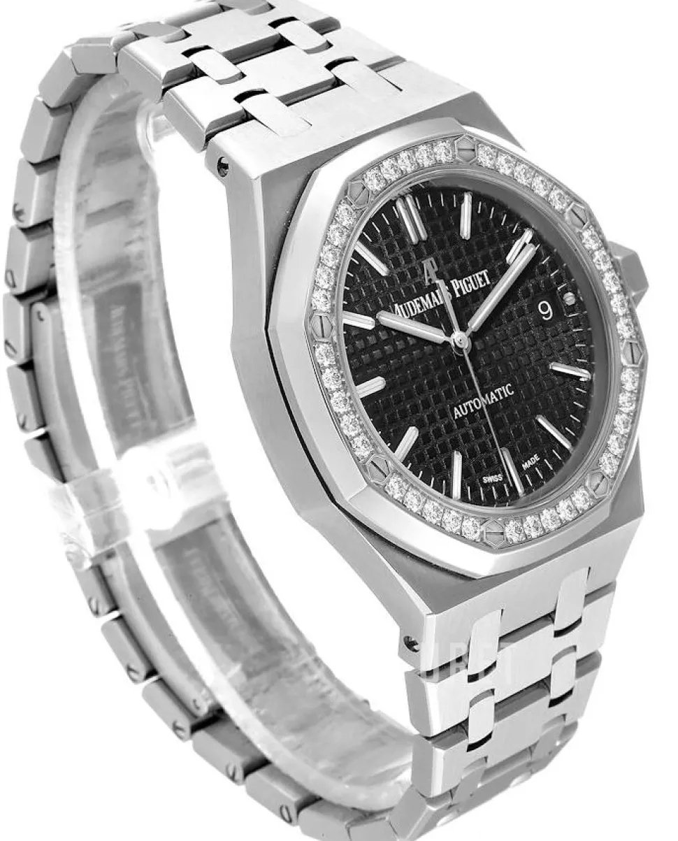 Royal Oak Svart/Stål Ø37 mm