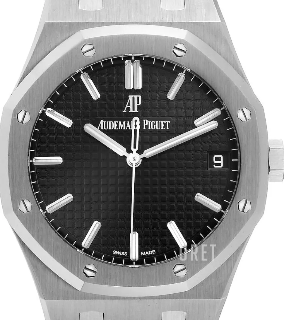 Royal Oak Svart/Stål Ø41 mm