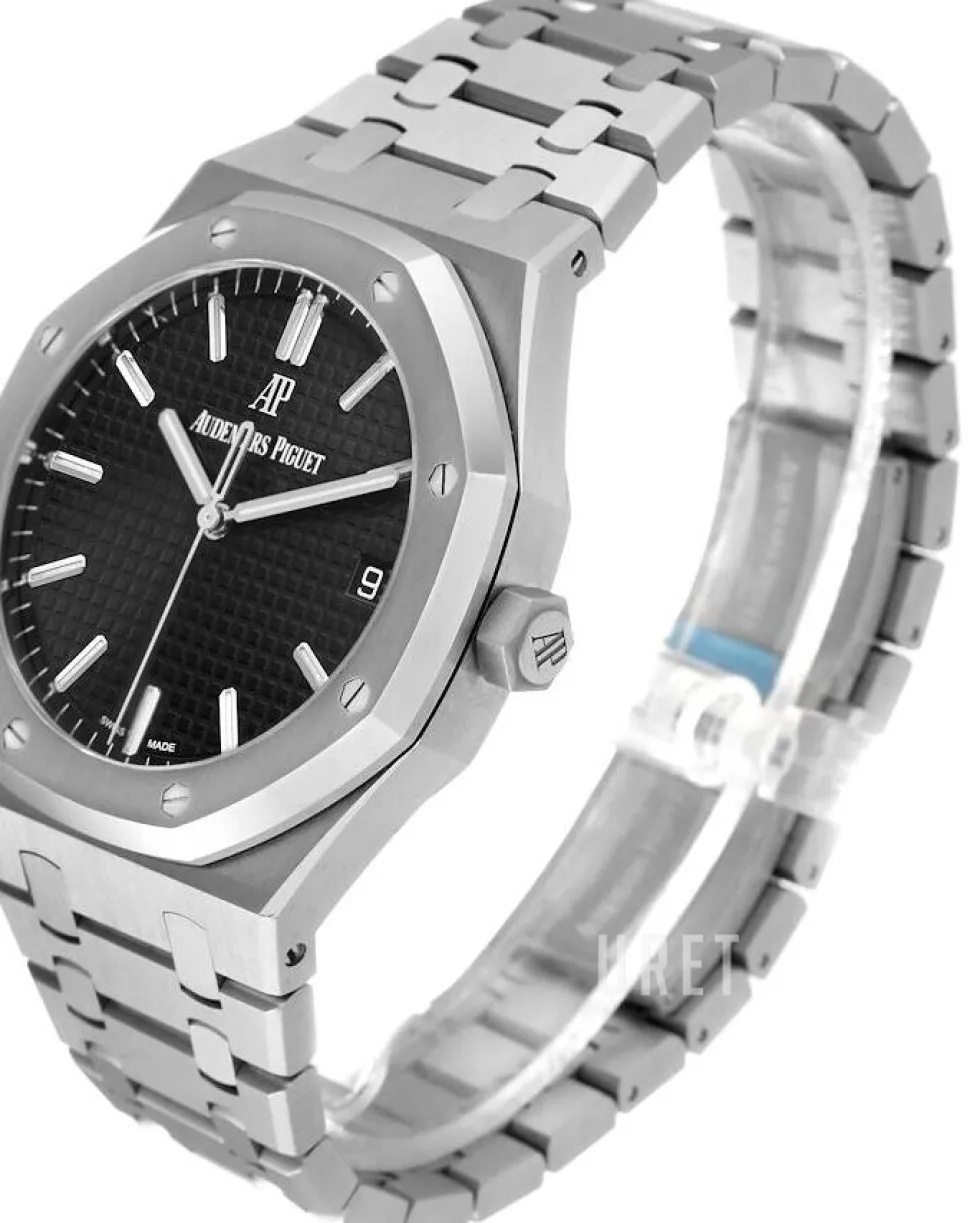 Royal Oak Svart/Stål Ø41 mm