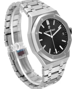 Royal Oak Svart/Stål Ø41 mm