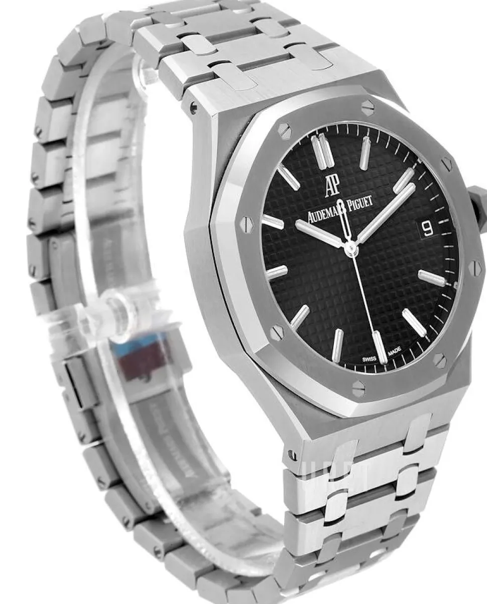 Royal Oak Svart/Stål Ø41 mm