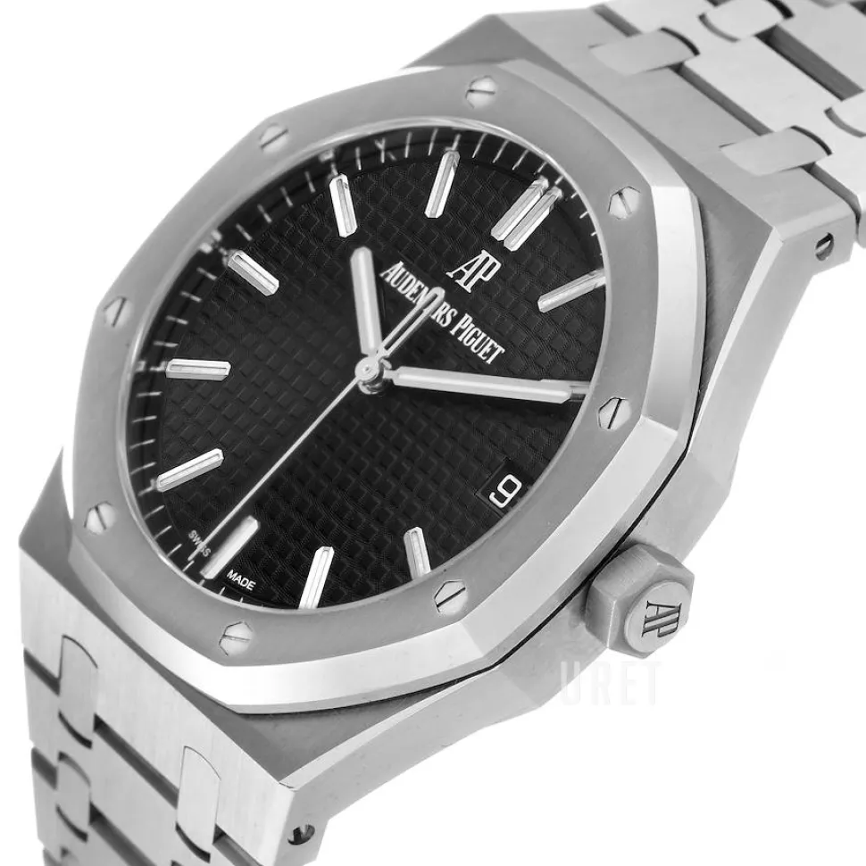 Royal Oak Svart/Stål Ø41 mm
