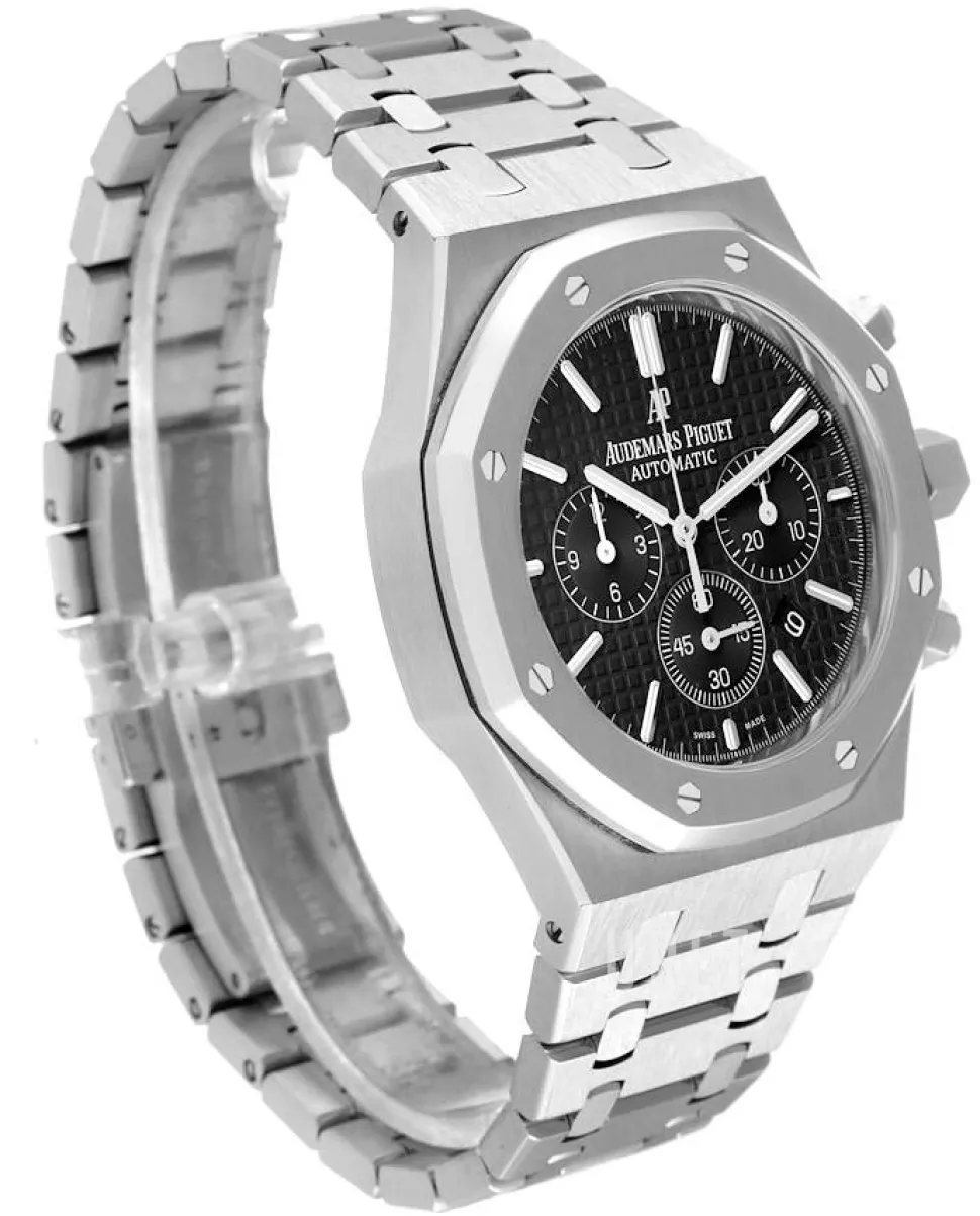 Royal Oak Svart/Stål Ø41 mm