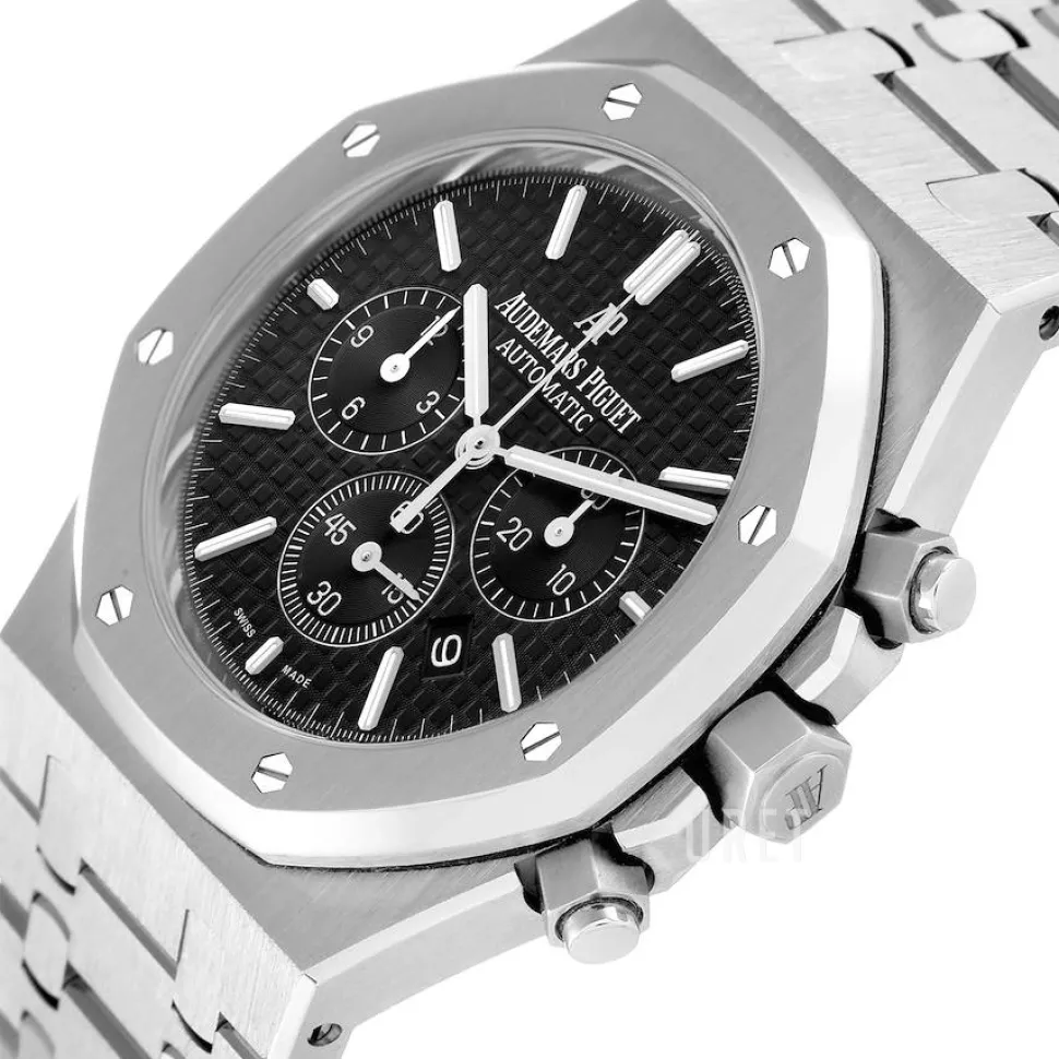 Royal Oak Svart/Stål Ø41 mm