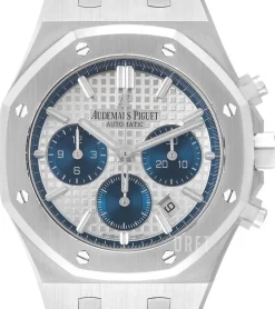 Royal Oak Vit/Stål Ø38 mm