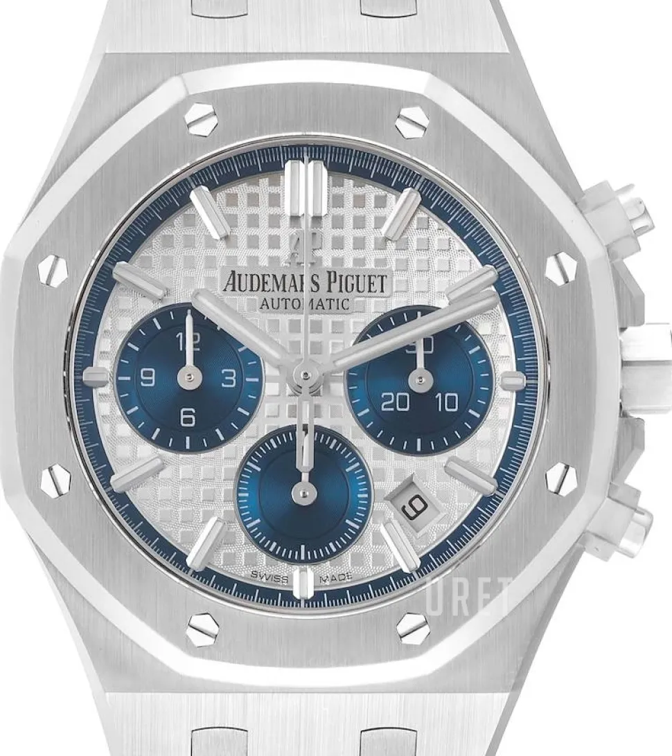 Royal Oak Vit/Stål Ø38 mm