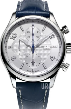 Runabout Silverfärgad/Läder Ø42 mm