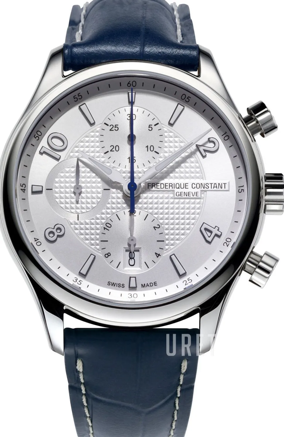 Runabout Silverfärgad/Läder Ø42 mm