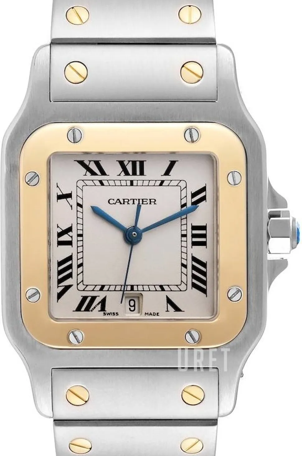 Santos de Large Vit/Stål 29x29 mm