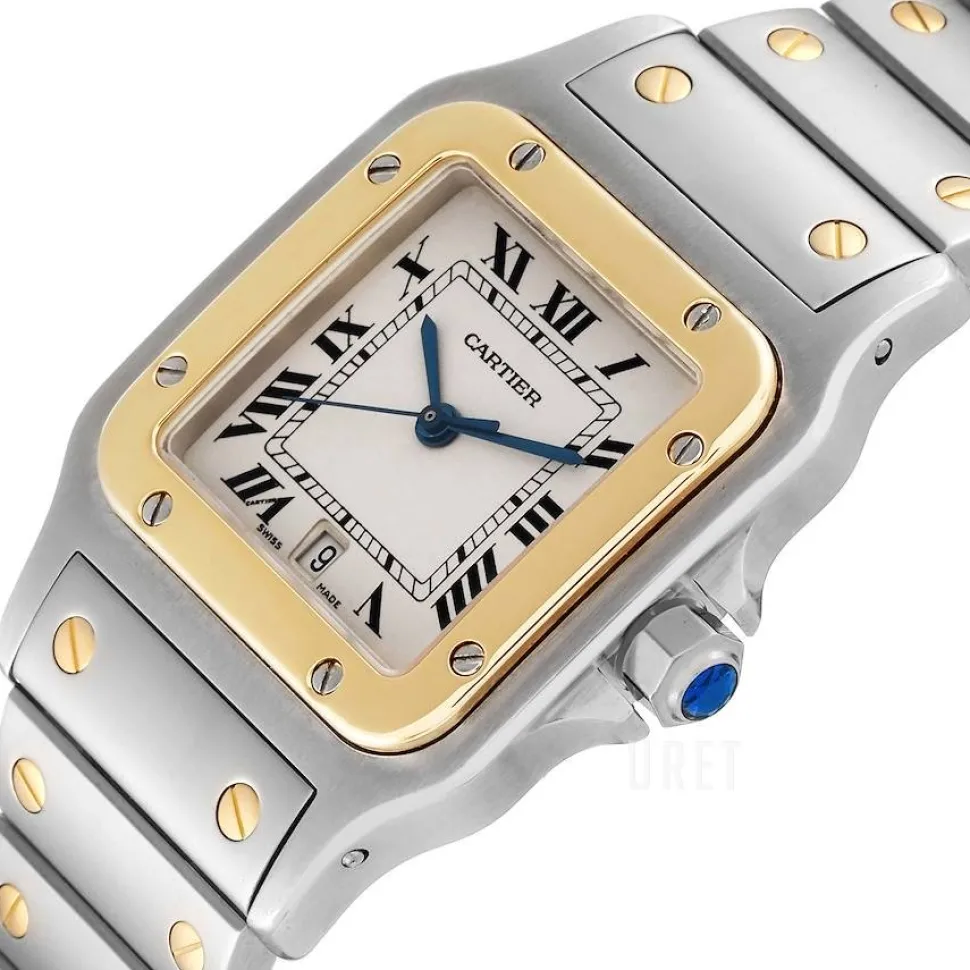 Santos de Large Vit/Stål 29x29 mm