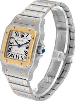 Santos de Silverfärgad/Stål 45x32 mm