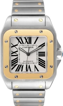 Santos Santos 100 Silverfärgad/Stål 38x38 mm