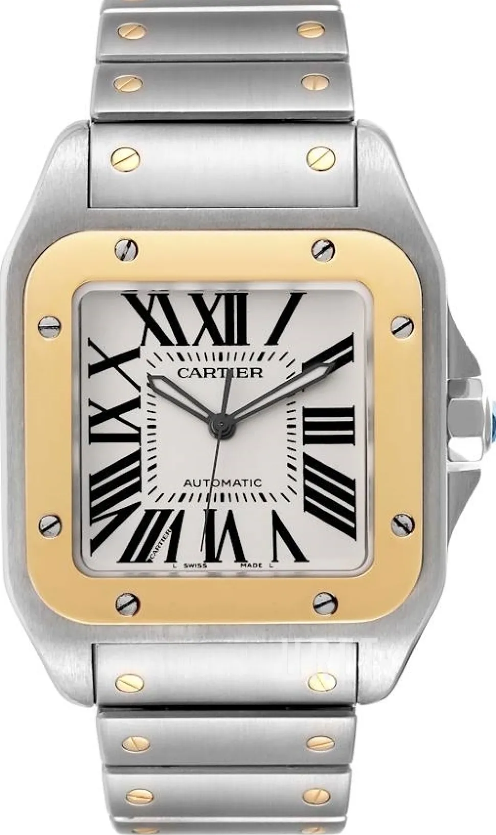 Santos Santos 100 Silverfärgad/Stål 38x38 mm