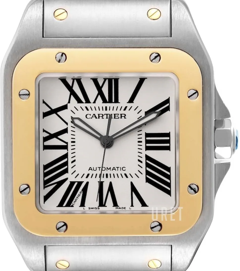 Santos Santos 100 Silverfärgad/Stål 38x38 mm