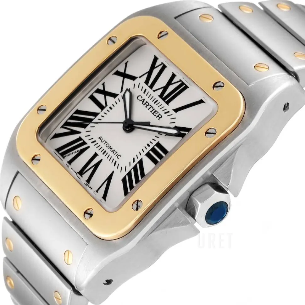 Santos Santos 100 Silverfärgad/Stål 38x38 mm