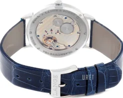 Saxonia Blå/Läder Ø37 mm