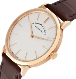 Saxonia Vit/Läder Ø37 mm