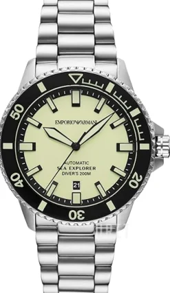 Sea Explorer Grön/Stål Ø42 mm