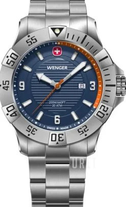 Seaforce Blå/Stål Ø43 mm