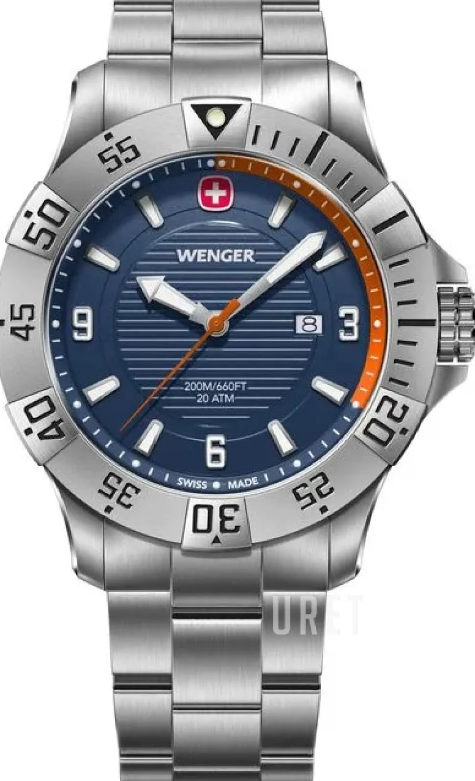 Seaforce Blå/Stål Ø43 mm