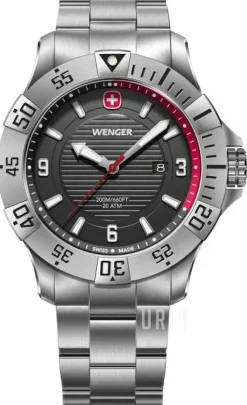 Seaforce Svart/Stål Ø43 mm