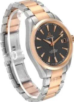Seamaster Aqua Terra Chronometer Grå/18 karat roséguld Ø41.5 mm