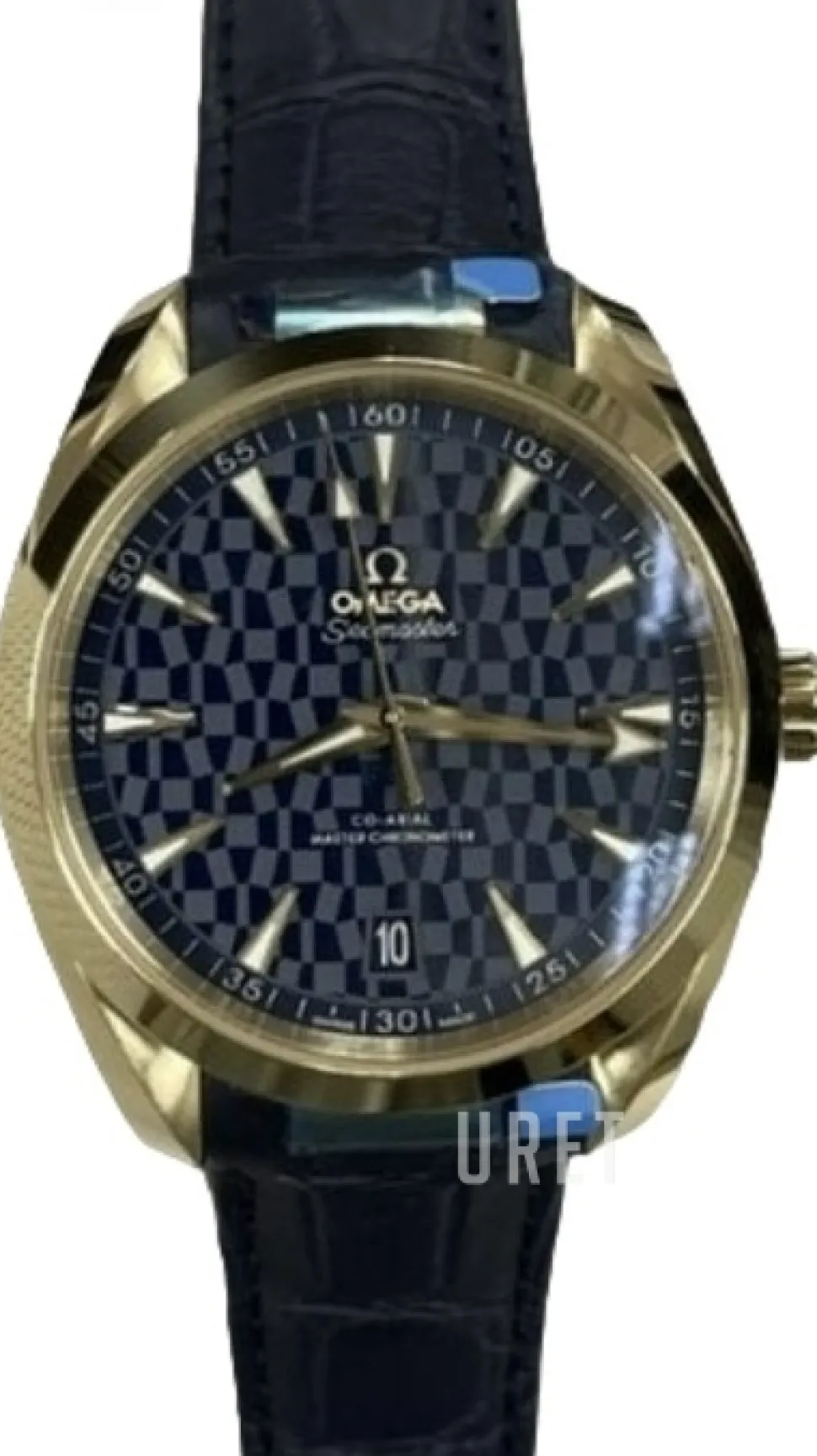 Seamaster Aqua Terra 150M Blå/Läder Ø41 mm