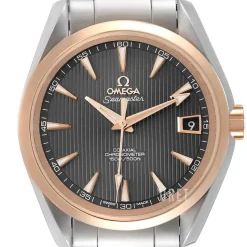 Seamaster Aqua Terra 150m Co-Axial 38.5mm Brun/Stål Ø38.5 mm