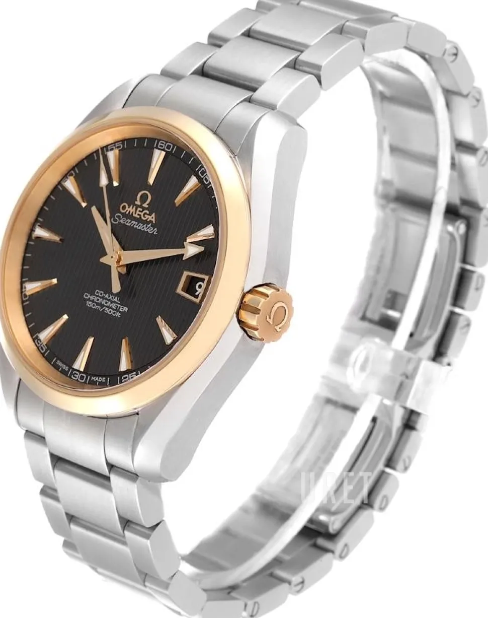 Seamaster Aqua Terra 150m Co-Axial 38.5mm Brun/Stål Ø38.5 mm