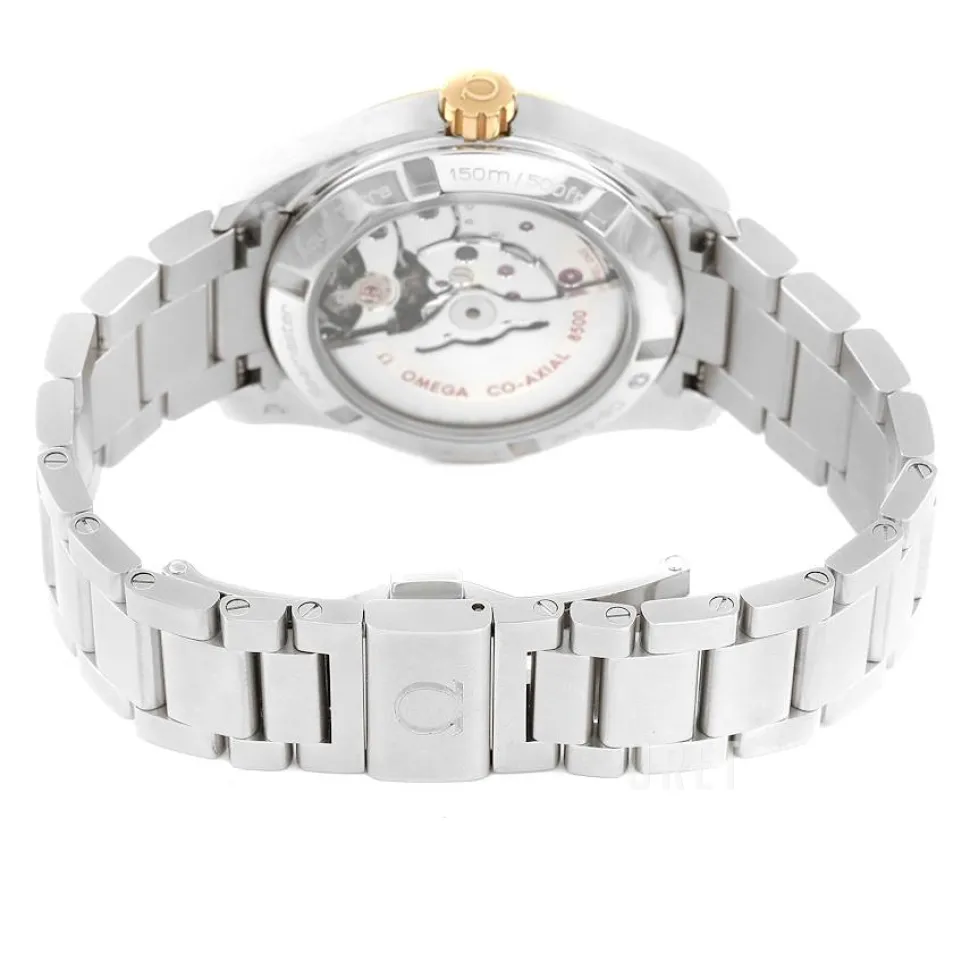 Seamaster Aqua Terra 150m Co-Axial 38.5mm Brun/Stål Ø38.5 mm