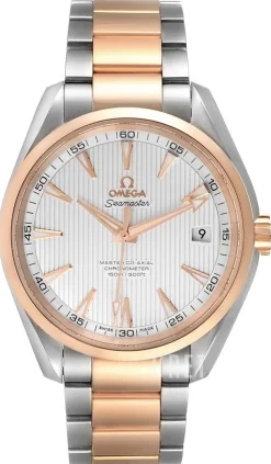 Seamaster Aqua Terra 150m Master Co-Axial 41.5mm Silverfärgad/Stål Ø41.5 mm