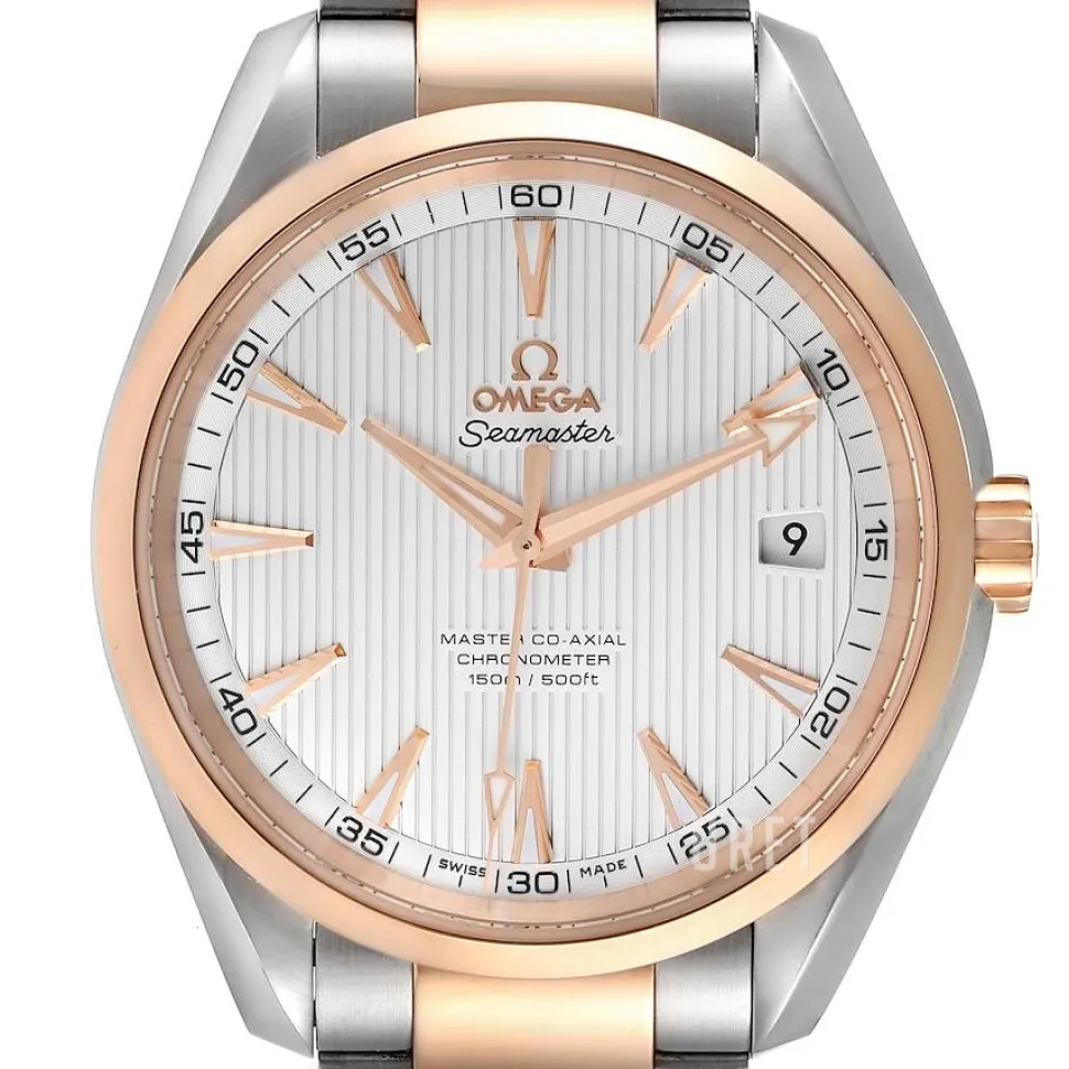 Seamaster Aqua Terra 150m Master Co-Axial 41.5mm Silverfärgad/Stål Ø41.5 mm