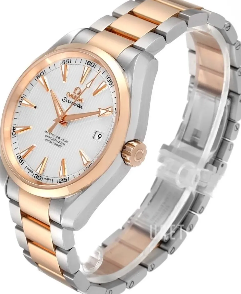 Seamaster Aqua Terra 150m Master Co-Axial 41.5mm Silverfärgad/Stål Ø41.5 mm