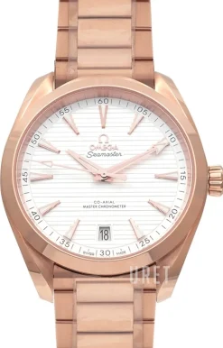 Seamaster Aqua Terra 150M Silverfärgad/18 karat roséguld Ø41 mm