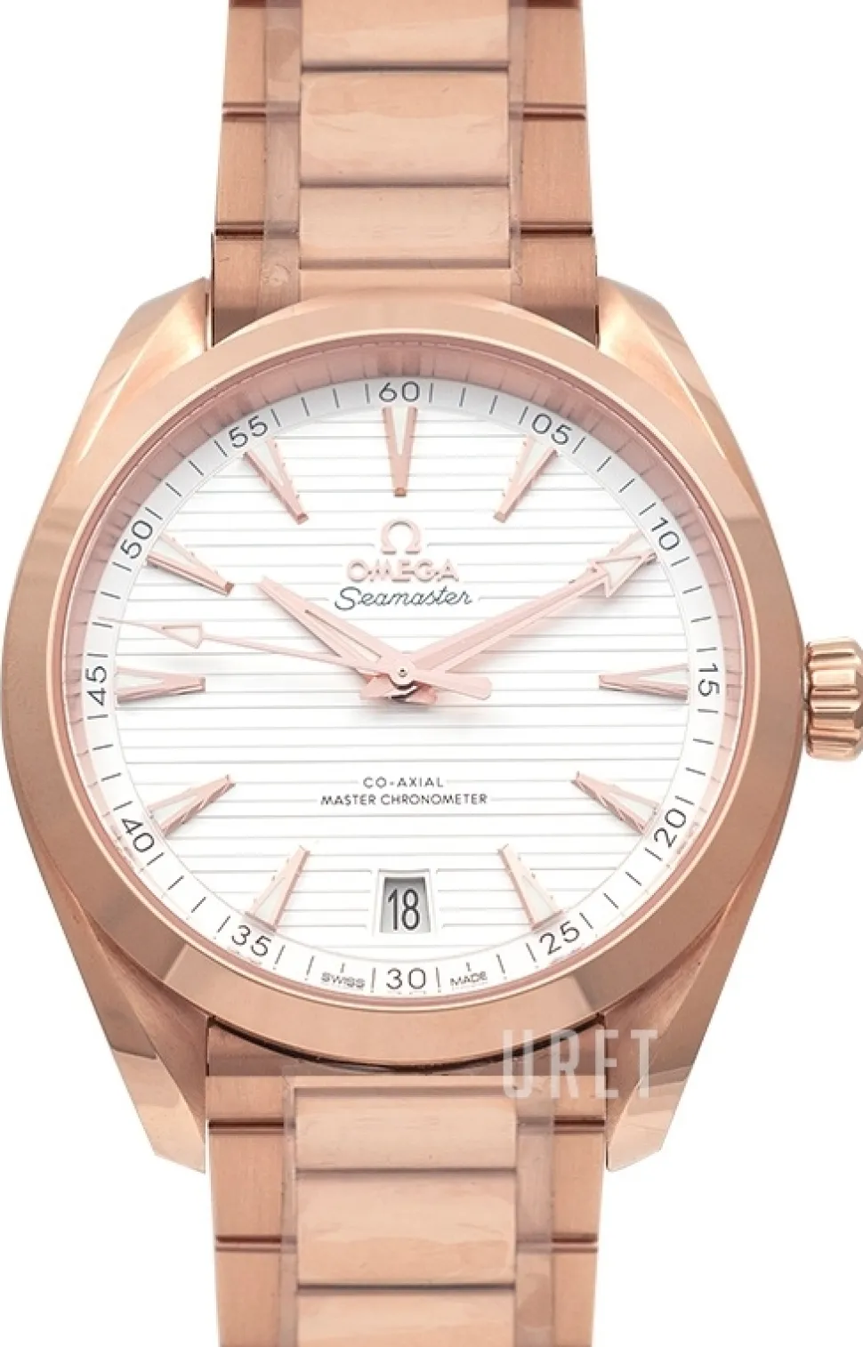 Seamaster Aqua Terra 150M Silverfärgad/18 karat roséguld Ø41 mm