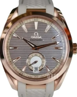 Seamaster Aqua Terra 150M Silverfärgad/Gummi Ø41 mm