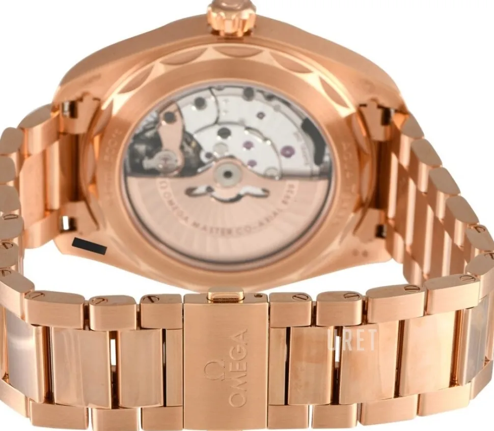 Seamaster Aqua Terra 150M Silverfärgad/18 karat roséguld Ø43 mm