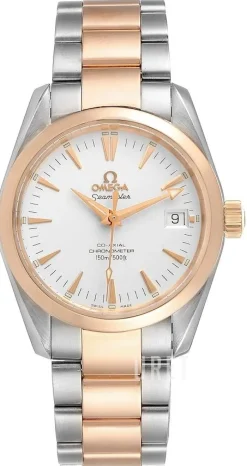 Seamaster Aqua Terra Silverfärgad/Stål Ø36 mm