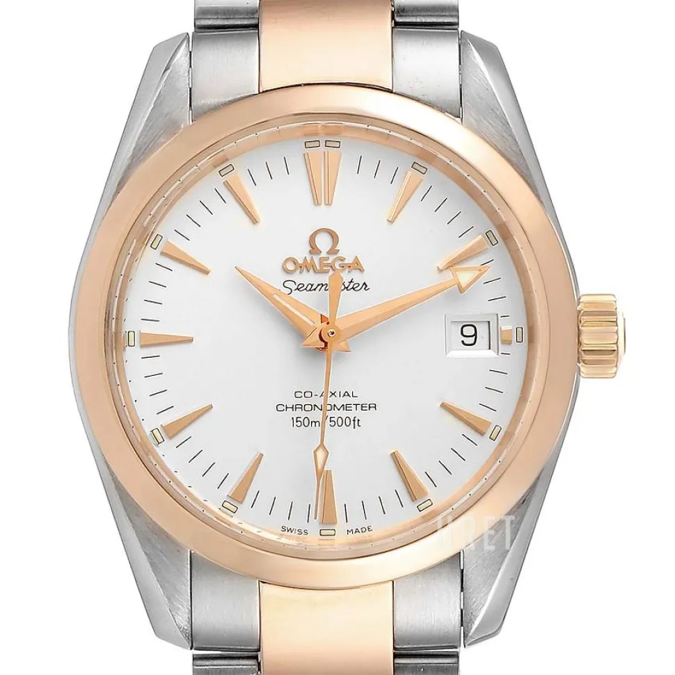 Seamaster Aqua Terra Silverfärgad/Stål Ø36 mm
