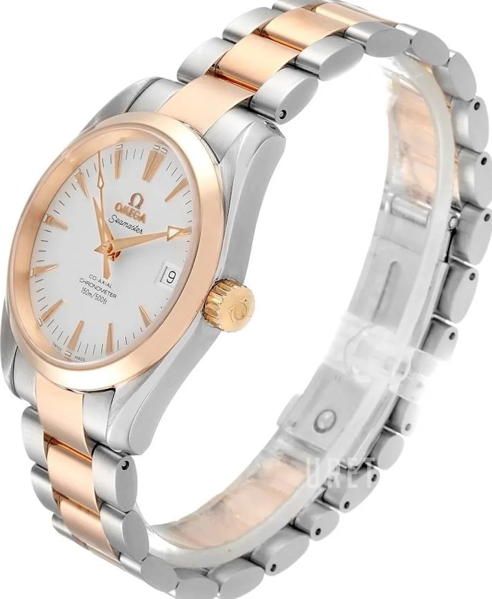 Seamaster Aqua Terra Silverfärgad/Stål Ø36 mm