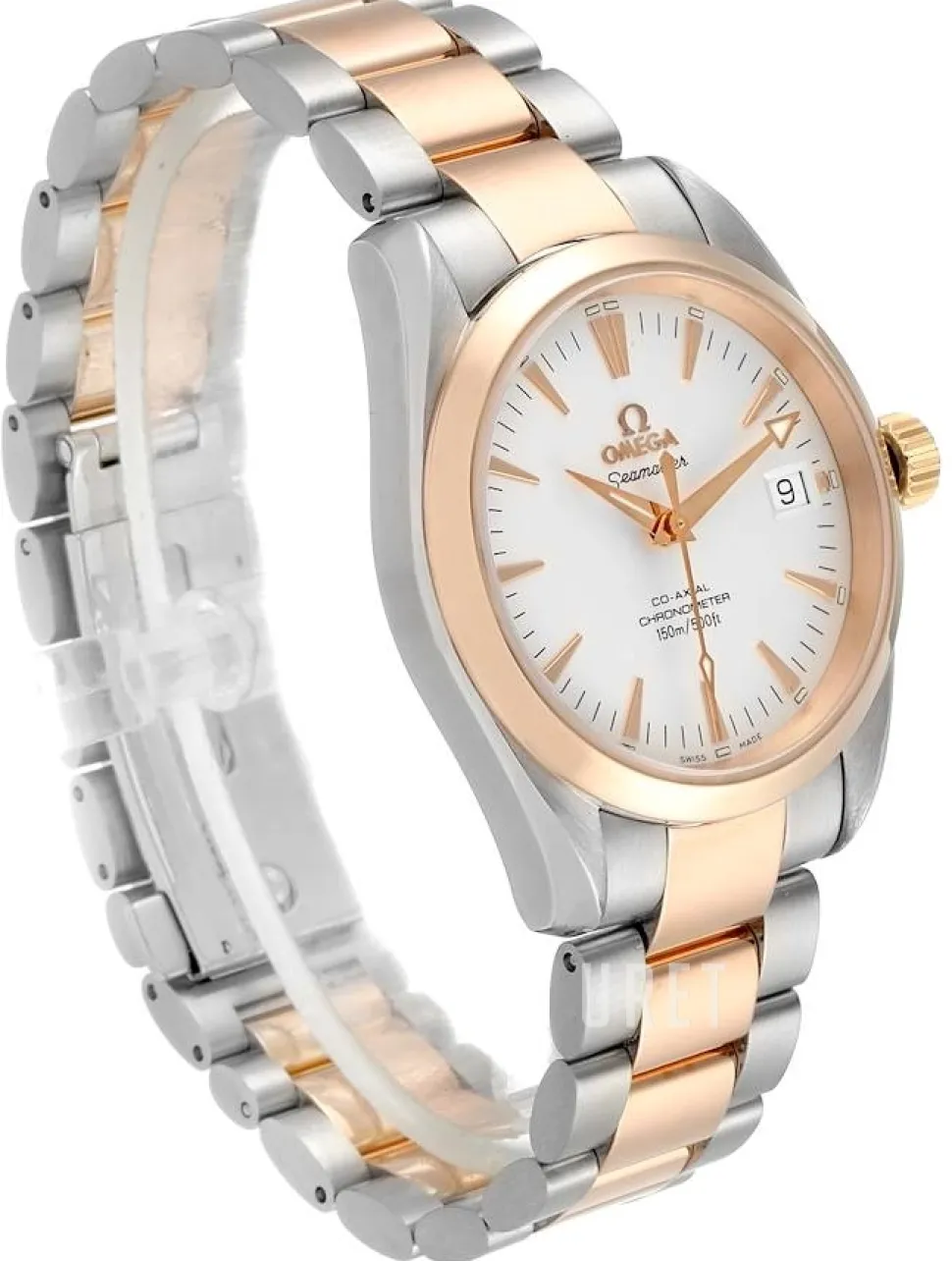 Seamaster Aqua Terra Silverfärgad/Stål Ø36 mm