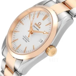 Seamaster Aqua Terra Silverfärgad/Stål Ø36 mm