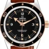 Seamaster Diver 300m Master Co-Axial 41mm Svart/Läder Ø41 mm