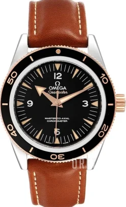 Seamaster Diver 300m Master Co-Axial 41mm Svart/Läder Ø41 mm