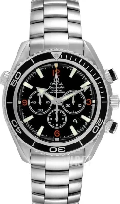 Seamaster Planet Ocean Big Size Svart/Stål Ø45.5 mm
